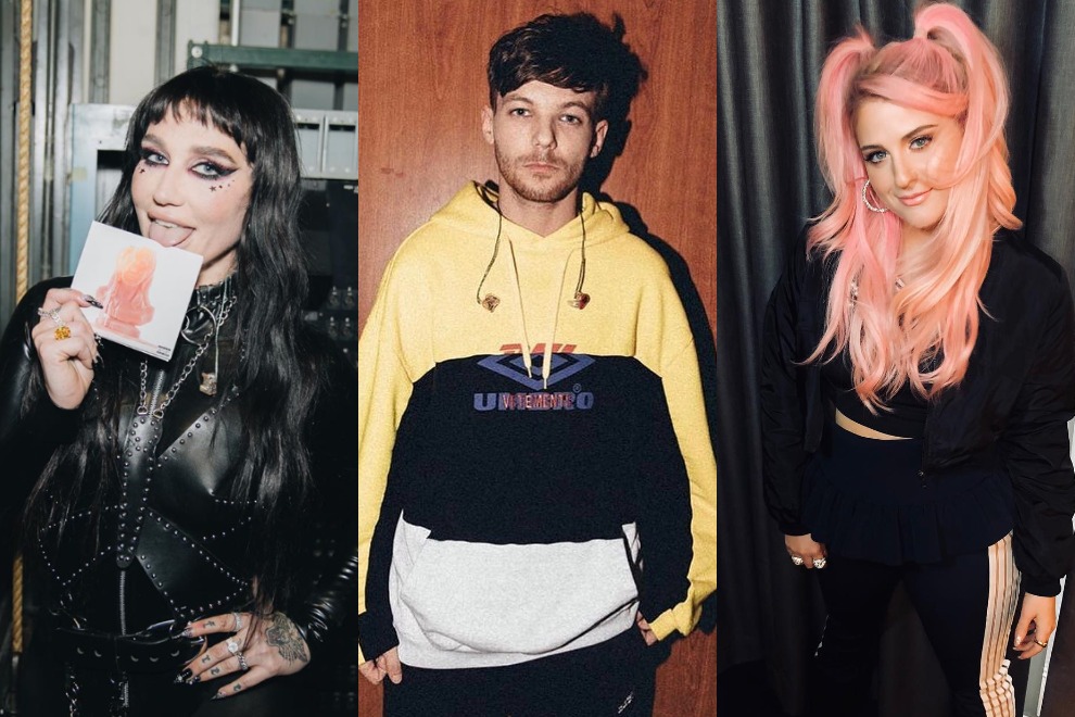 Kesha, Louis Tomlinson, Meghan Trainor — ТОП-6 самых хайповых музыкальных релизов этой недели